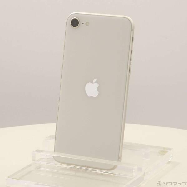 〔中古〕Apple(アップル) iPhone SE 第3世代 64GB スターライト MMYD3J／A SIMフリー〔276-ud〕 | 