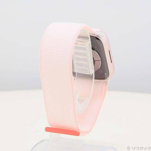 〔中古〕Apple(アップル) Apple Watch Series 9 GPS 45mm ピンクアルミニウムケース ライトピンクスポーツループ〔352-ud〕 |  | 02