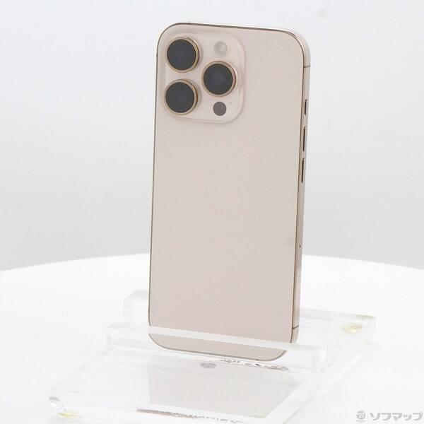 〔中古〕Apple(アップル) iPhone16 Pro 256GB デザートチタニウム MYN23J／A SIMフリー〔258-ud〕 | 