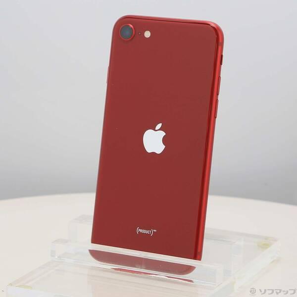 〔中古〕Apple(アップル) iPhone SE 第3世代 64GB プロダクトレッド MMYE3J／A SIMフリー〔377-ud〕 | 