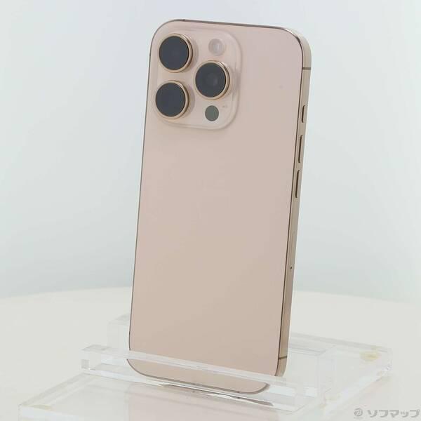 〔中古〕Apple(アップル) iPhone16 Pro 256GB デザートチタニウム MYN23J／A SIMフリー〔262-ud〕 | 