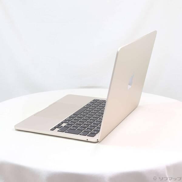 〔中古〕Apple(アップル) MacBook Air 13.6-inch Mid-2022 MLY13J／A Apple M2 8コアCPU_8コアGPU 8GB SSD256GB スターライト 〔26.3 Tahoe〕〔377-ud〕 |  | 01