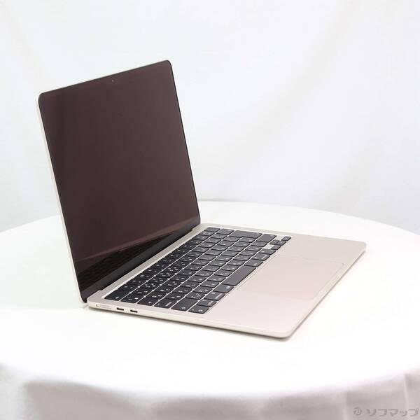 〔中古〕Apple(アップル) MacBook Air 13.6-inch Mid-2022 MLY13J／A Apple M2 8コアCPU_8コアGPU 8GB SSD256GB スターライト 〔26.3 Tahoe〕〔377-ud〕 |  | 03