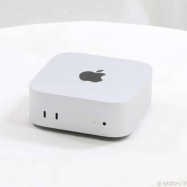 〔中古〕Apple(アップル) Mac mini Late-2024 MU9D3J／A Apple M4 10コアCPU_10コアGPU 16GB SSD256GB シルバー 〔26.3 Tahoe〕〔258-ud〕 | 