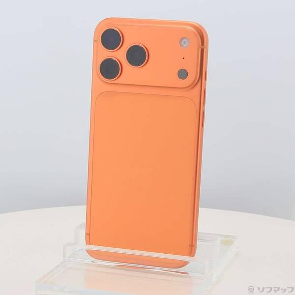 〔中古〕Apple(アップル) iPhone17 Pro Max 512GB コズミックオレンジ MFYD4J／A SIMフリー〔258-ud〕 | 