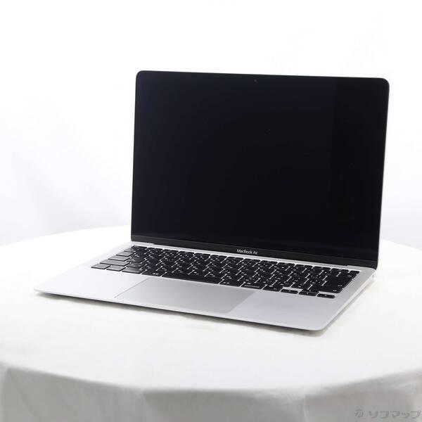 〔中古〕Apple(アップル) MacBook Air 13.3-inch Late-2020 MGN93J／A Apple M1 8コアCPU_7コアGPU 16GB SSD512GB シルバー 〔26.3 Tahoe〕〔258-ud〕 | 