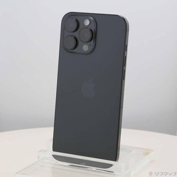 〔中古〕Apple(アップル) iPhone16 Pro Max 256GB ブラックチタニウム MYWG3J／A SIMフリー〔377-ud〕 | 