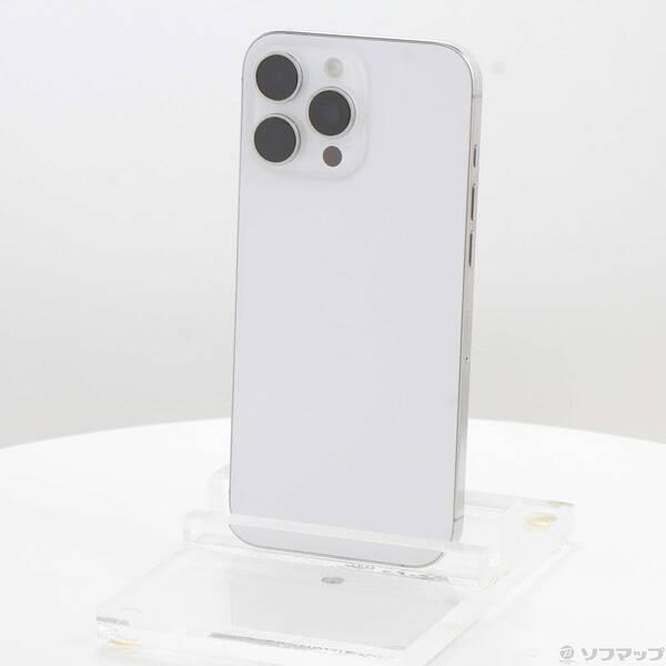 〔中古〕Apple(アップル) iPhone16 Pro Max 256GB ホワイトチタニウム MYWH3J／A SIMフリー〔349-ud〕 | 
