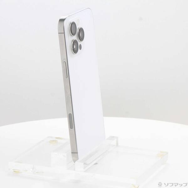 〔中古〕Apple(アップル) iPhone16 Pro Max 256GB ホワイトチタニウム MYWH3J／A SIMフリー〔349-ud〕 |  | 03