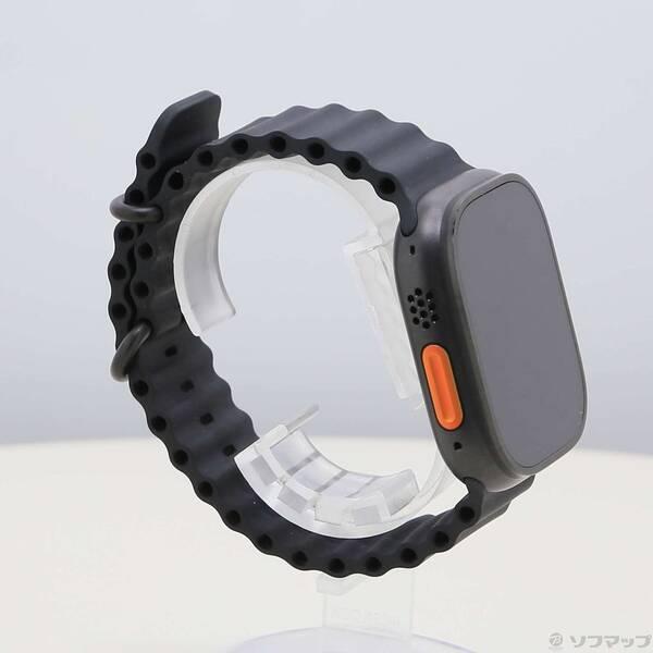 〔中古〕Apple(アップル) Apple Watch Ultra 2 GPS + Cellular 49mm ブラックチタニウムケース ブラックオーシャンバンド〔262-ud〕 |  | 03