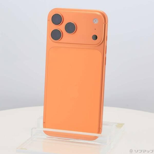 〔中古〕NTTドコモ iPhone17 Pro Max 512GB コズミックオレンジ MFYD4J／A SIMフリー〔348-ud〕 | 