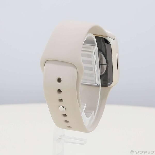 〔中古〕Apple(アップル) Apple Watch Series 9 GPS 41mm スターライトアルミニウムケース スターライトスポーツバンド〔251-ud〕 |  | 02