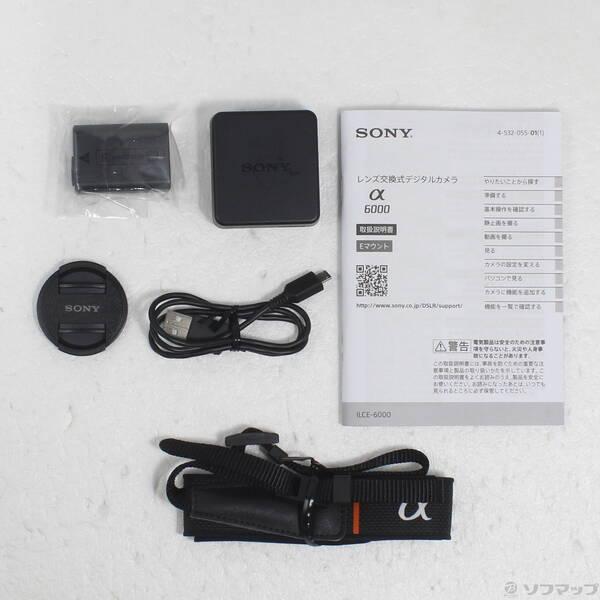 〔中古〕SONY(ソニー) α6000 パワーズームレンズキット ブラック ILCE-6000L〔368-ud〕 |  | 05
