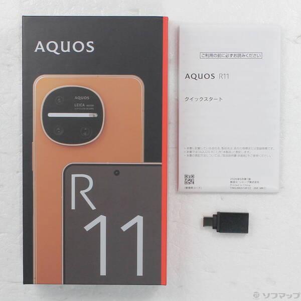 〔中古〕SHARP(シャープ) 〔展示品〕 AQUOS R11 512GB テラコッタ SH-M35 SIMフリー〔251-ud〕 |  | 04