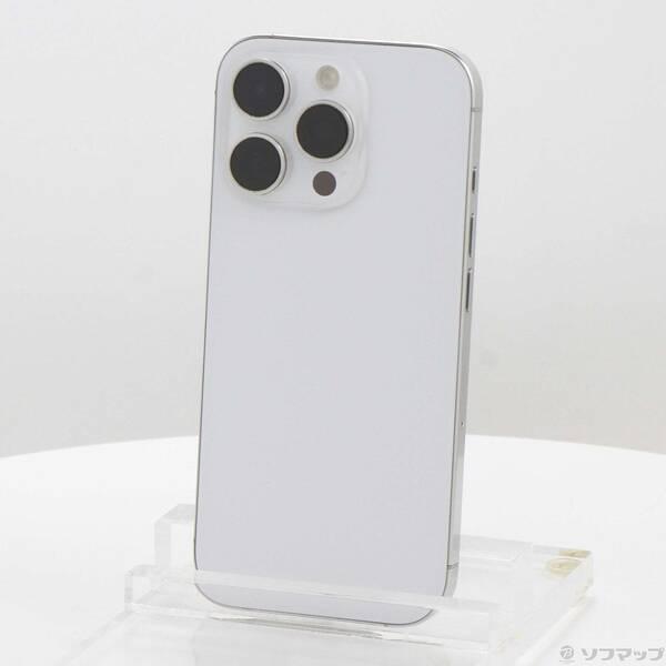 〔中古〕Apple(アップル) iPhone16 Pro 256GB ホワイトチタニウム MYN13J／A SIMフリー〔198-ud〕 | 