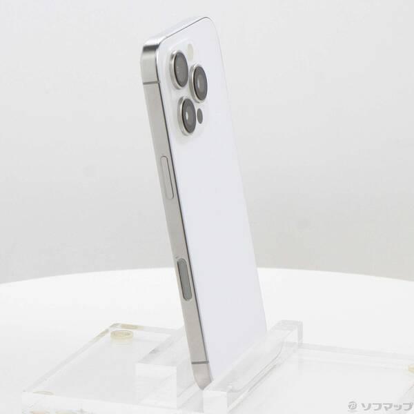 〔中古〕Apple(アップル) iPhone16 Pro 256GB ホワイトチタニウム MYN13J／A SIMフリー〔198-ud〕 |  | 03