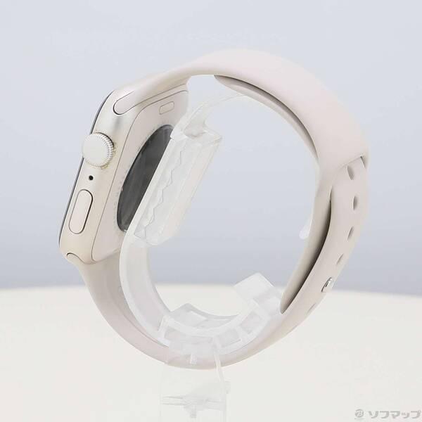 〔中古〕Apple(アップル) Apple Watch SE 第2世代 GPS 44mm スターライトアルミニウムケース スターライトスポーツバンド〔251-ud〕 |  | 01