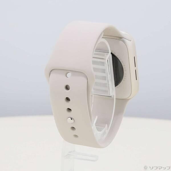 〔中古〕Apple(アップル) Apple Watch SE 第2世代 GPS 44mm スターライトアルミニウムケース スターライトスポーツバンド〔251-ud〕 |  | 02
