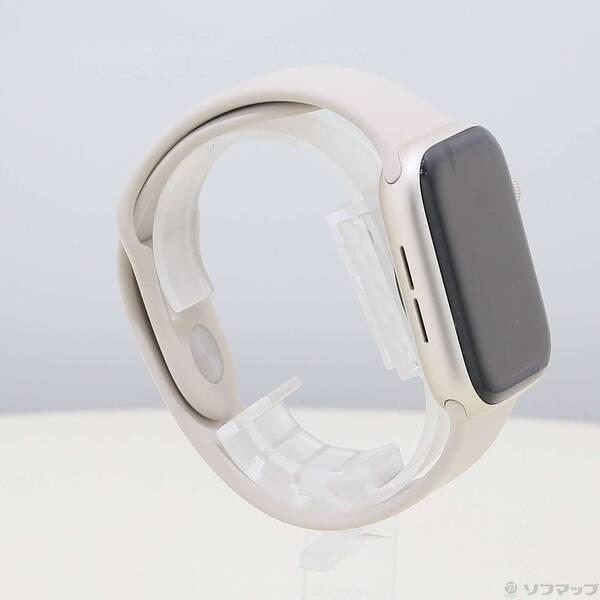 〔中古〕Apple(アップル) Apple Watch SE 第2世代 GPS 44mm スターライトアルミニウムケース スターライトスポーツバンド〔251-ud〕 |  | 03
