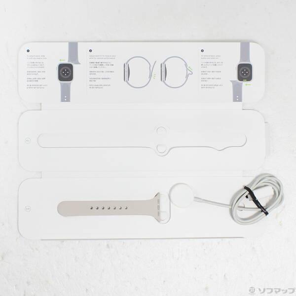 〔中古〕Apple(アップル) Apple Watch SE 第2世代 GPS 44mm スターライトアルミニウムケース スターライトスポーツバンド〔251-ud〕 |  | 04