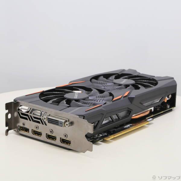 〔中古〕GIGABYTE(ギガバイト) GeForce GTX 1050 Ti Windforce OC 4G (GV-N105TWF2OC-4GD)〔262-ud〕 | 