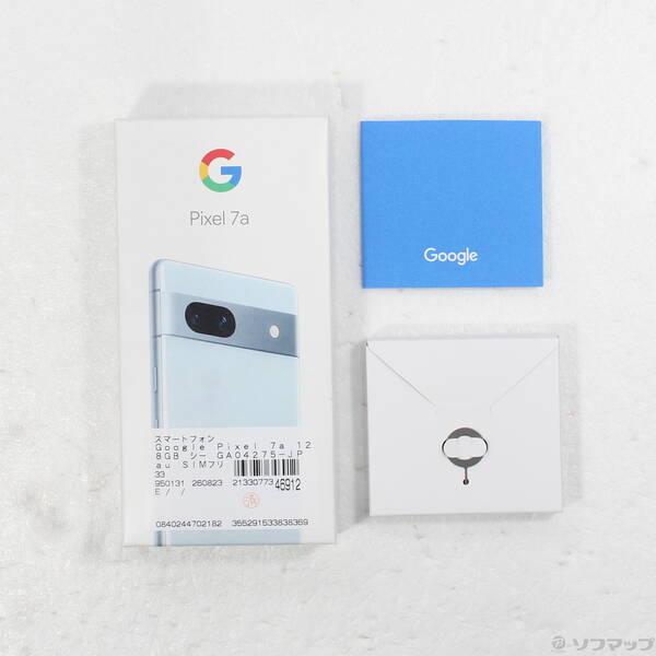 〔中古〕GOOGLE(グーグル) Google Pixel 7a 128GB シー GA04275-JP au SIMフリー〔368-ud〕 |  | 04