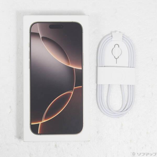 〔中古〕Apple(アップル) iPhone16 Pro Max 256GB デザートチタニウム MYWJ3J／A SIMフリー〔198-ud〕 |  | 04