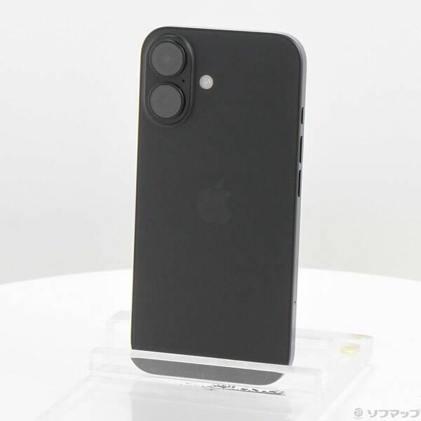 〔中古〕Apple(アップル) iPhone16 512GB ブラック MYE23J／A SIMフリー〔344-ud〕 | 