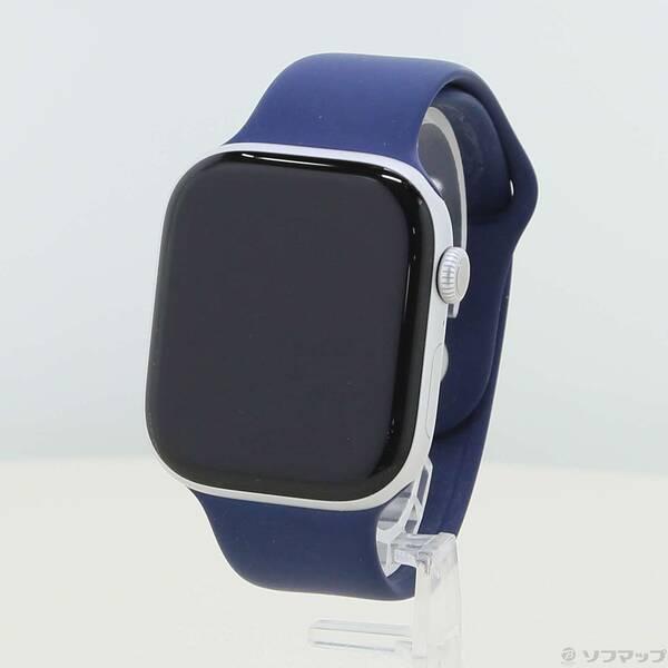〔中古〕Apple(アップル) Apple Watch Series 10 GPS 46mm シルバーアルミニウムケース デニムスポーツバンド〔344-ud〕 | 