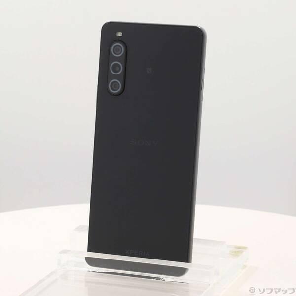 〔中古〕SONY(ソニー) Xperia 10 V 128GB ブラック SOSAY2 Softbank SIMフリー〔344-ud〕 | 