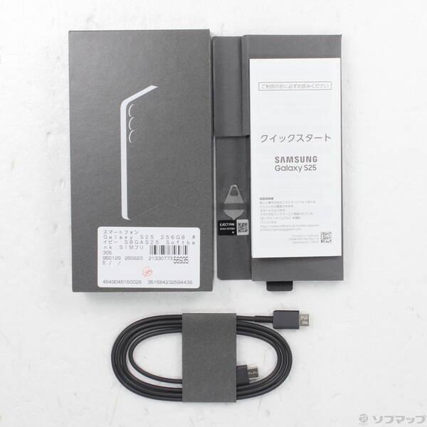 〔中古〕SAMSUNG(サムスン) Galaxy S25 256GB ネイビー SBGAS25 Softbank SIMフリー〔305-ud〕 |  | 04