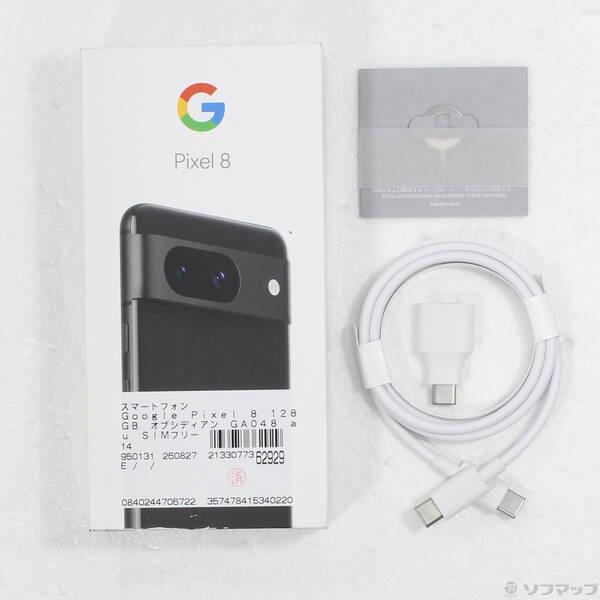 〔中古〕GOOGLE(グーグル) Google Pixel 8 128GB オブシディアン GA048 au SIMフリー〔352-ud〕 |  | 04