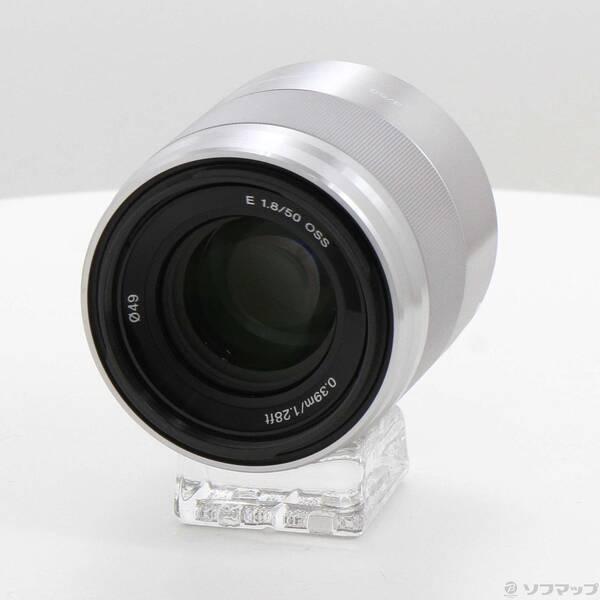 〔中古〕SONY(ソニー) E 50mm F1.8 OSS SEL50F18 Eレンズ／シルバー〔269-ud〕 | 