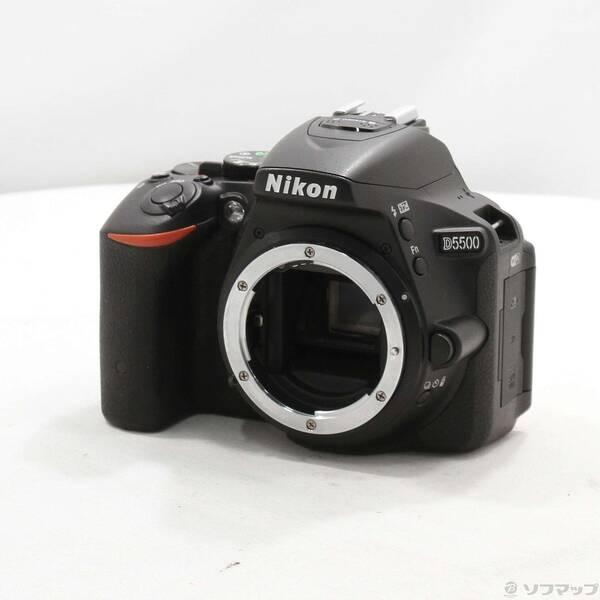 〔中古〕Nikon(ニコン) NIKON D5500 ボディ ブラック〔269-ud〕 | 