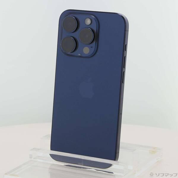 〔中古〕Apple(アップル) iPhone15 Pro 256GB ブルーチタニウム MTUG3J／A SIMフリー〔348-ud〕 | 