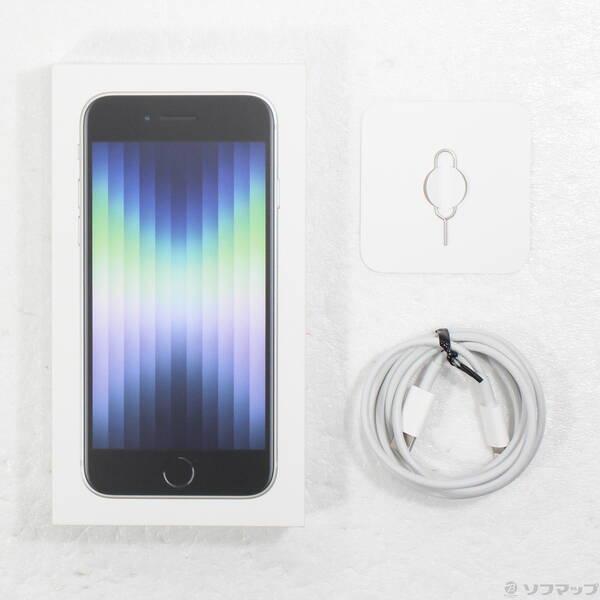 〔中古〕Apple(アップル) iPhone SE 第3世代 64GB スターライト MMYD3J／A SIMフリー〔348-ud〕 |  | 04