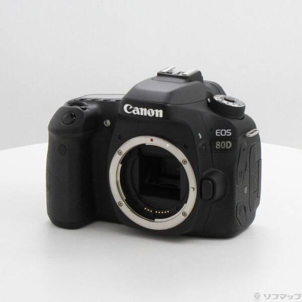〔中古〕Canon(キヤノン) EOS 80D ボディ ブラック〔344-ud〕 | 