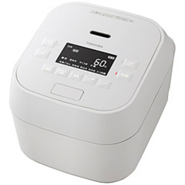 〔中古〕TOSHIBA(東芝) 〔展示品〕 炊飯ジャー 炎匠炊き グランホワイト RC-10MGX(W) ［5.5合 ／圧力IH］〔276-ud〕 | 