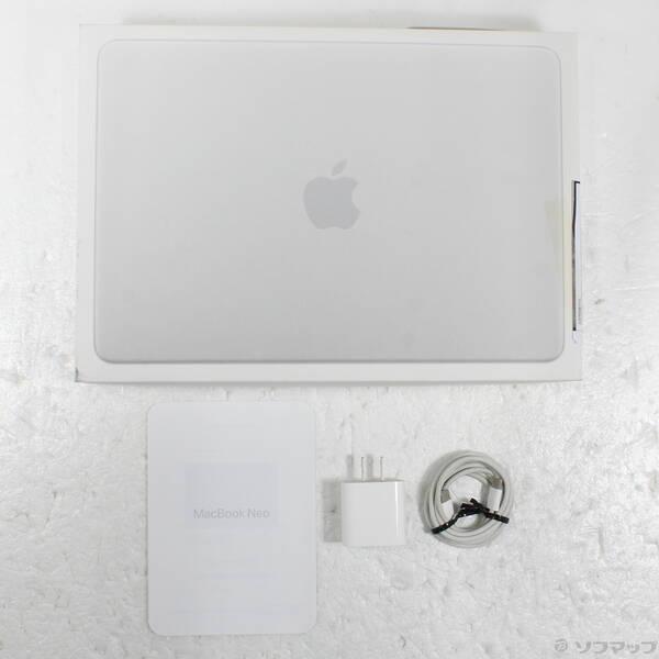 〔中古〕Apple(アップル) MacBook Neo 13-inch Early-2026 MHFC4J／A Apple A18 Pro 6コアCPU_5コアGPU 8GB SSD512GB シルバー 〔26.3 Tahoe〕〔377-ud〕 |  | 04