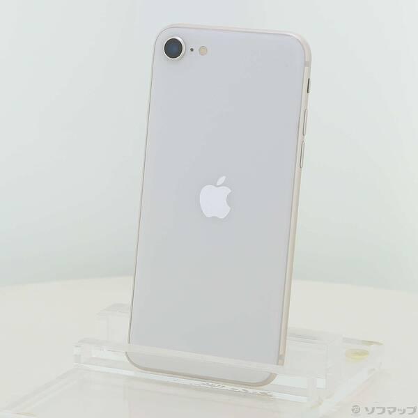 〔中古〕Apple(アップル) iPhone SE 第3世代 64GB スターライト MMYD3J／A SIMフリー〔276-ud〕 | 