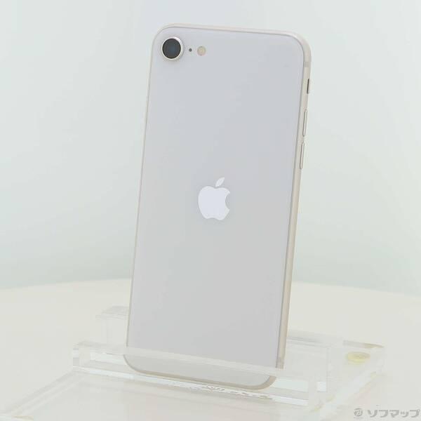 〔中古〕Apple(アップル) iPhone SE 第3世代 64GB スターライト MMYD3J／A SIMフリー〔305-ud〕 | 