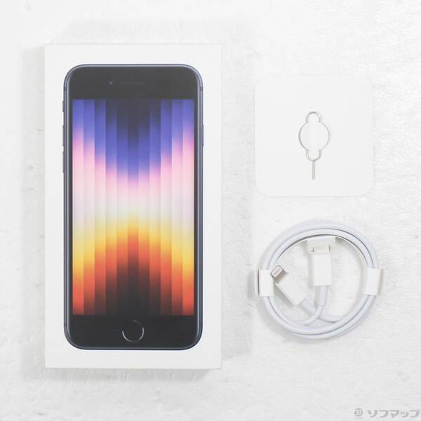 〔中古〕Apple(アップル) iPhone SE 第3世代 64GB ミッドナイト MMYC3J／A SIMフリー〔349-ud〕 |  | 04