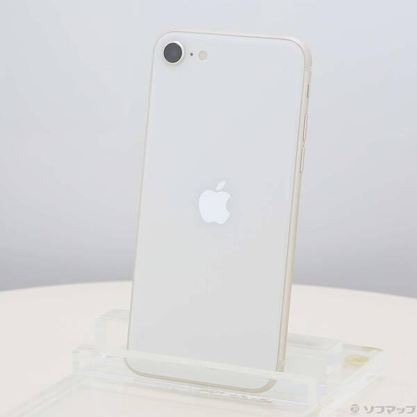 〔中古〕Apple(アップル) iPhone SE 第3世代 64GB スターライト MMYD3J／A SIMフリー〔258-ud〕 | 