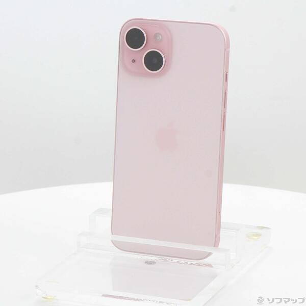 〔中古〕Apple(アップル) iPhone15 128GB ピンク MTMJ3J／A SIMフリー〔295-ud〕 | 