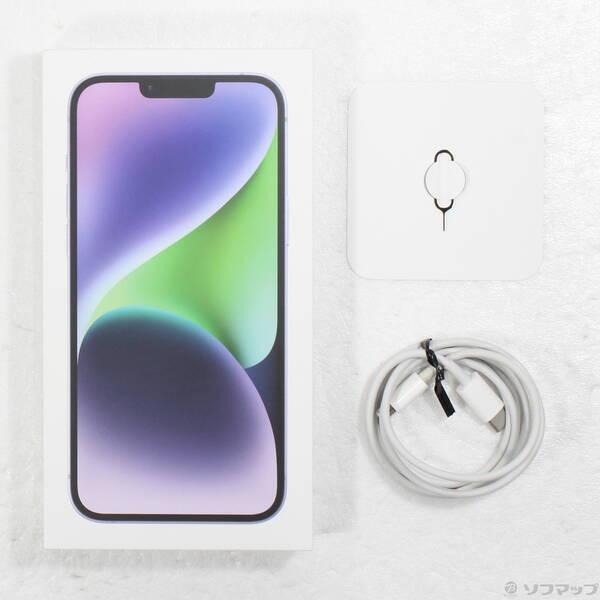 〔中古〕Apple(アップル) iPhone14 Plus 128GB パープル MQ4E3J／A SIMフリー〔344-ud〕 |  | 04