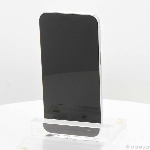 〔中古〕Apple(アップル) iPhone15 Pro Max 256GB ホワイトチタニウム MU6Q3J／A SIMフリー〔262-ud〕 |  | 02