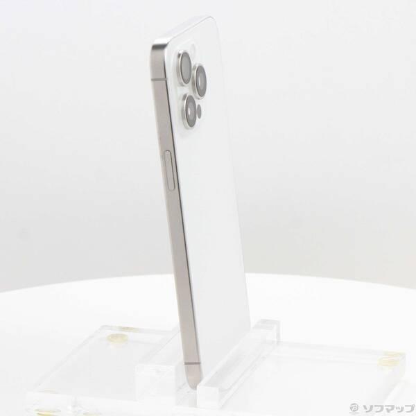 〔中古〕Apple(アップル) iPhone15 Pro Max 256GB ホワイトチタニウム MU6Q3J／A SIMフリー〔262-ud〕 |  | 03