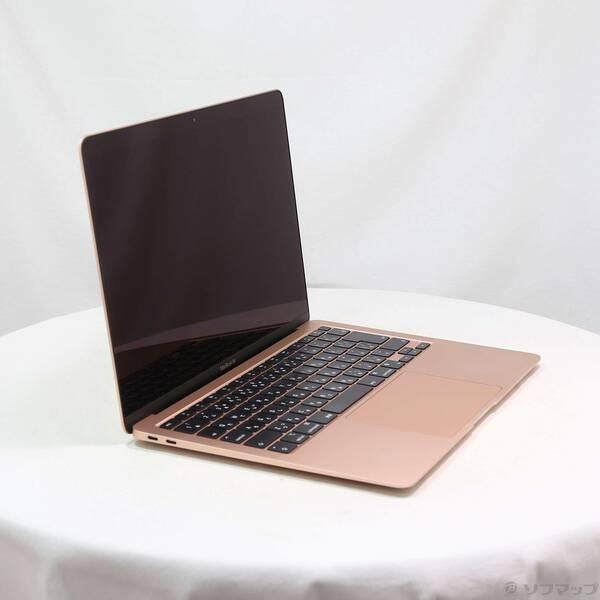 〔中古〕Apple(アップル) MacBook Air 13.3-inch Late-2020 MGND3J／A Apple M1 8コアCPU_7コアGPU 8GB SSD256GB ゴールド 〔26.3 Tahoe〕〔269-ud〕 |  | 03