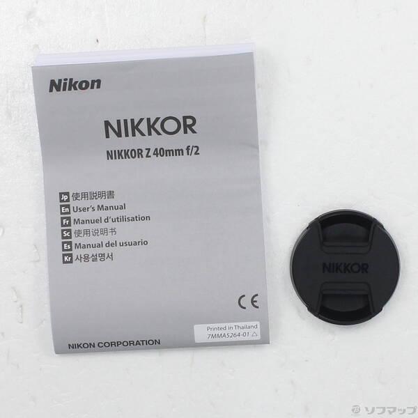 〔中古〕Nikon(ニコン) NIKKOR Z 40mm f／2〔269-ud〕 |  | 04