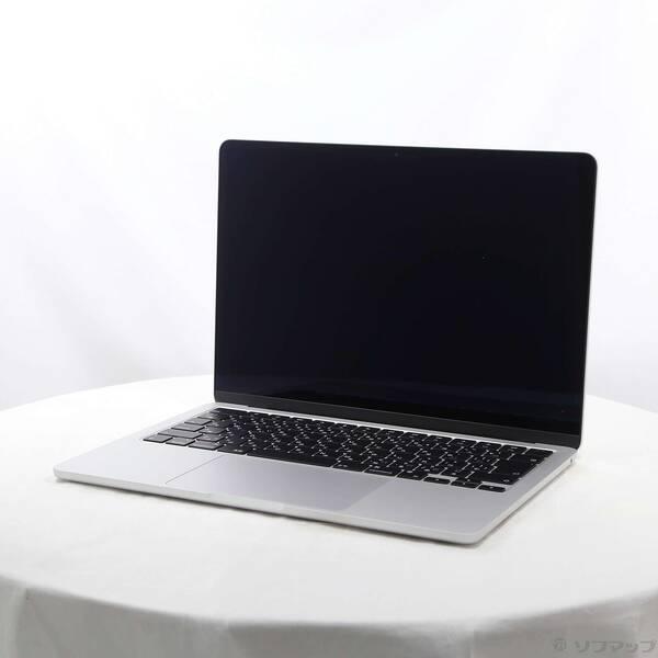 〔中古〕Apple(アップル) MacBook Air 13.6-inch Late-2024 MC7V4J／A Apple M2 8コアCPU_8コアGPU 16GB SSD256GB シルバー 〔26.3 Tahoe〕〔377-ud〕 | 